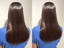 ―　大切な髪の為に当店は軟水を使用　―