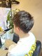 アドゥー(a'-deux)の写真/メンズのカット&眉カットはおまかせください☆ON/OFFどちらもキマるスタイルをご提案◎朝のセットも楽に♪