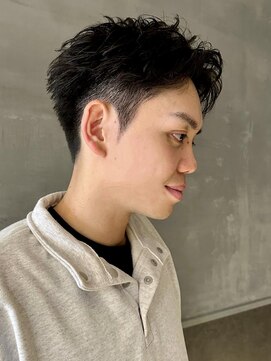 ボコカ(bococa) スパイキーショートメンズツイストピンパーマ