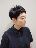 ラトリエコンタン(L´atelier Content)&nbsp;30代40代50代おすすめ　刈り上げ×カジュアルベリーショート