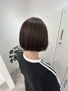 グラムヘアー(GLAM HAIR) ボブ×酸性ストレート