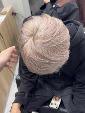 メンズペレ 渋谷(MEN'S PELE) MEN’S HAIR/ブルーブラック/フェザーパーマ/渋谷