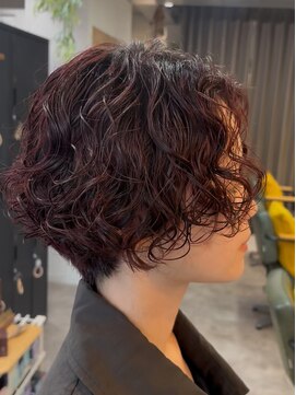 オッジバイケンジ(oggi by KENJE) ショートパーマ レイヤーパーマ 横浜パーマ