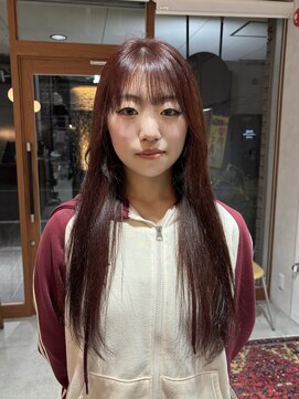 ゼスト アイヴィ(ZEST Ivy) カシスレッド/ブリーチなしダブルカラー【藤野はるひ】