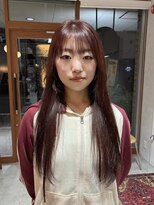 ゼスト アイヴィ(ZEST Ivy) カシスレッド/ブリーチなしダブルカラー【藤野はるひ】