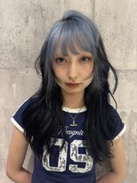 ワンズオゼ 渋谷(ONE's oze) ハイトーン/ダブルカラー/大人ガーリー/ダークアッシュ/似合わせ