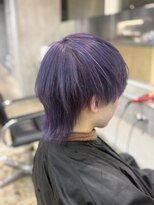 グロウ 渋谷(grow)&nbsp;色落ちシルバー ラベンダーカラー