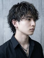 ヘッドストック 大和八木店(HEAD STOCK)&nbsp;シャドウパーマ波巻きツイストスパイラルメッシュメンズツイスト