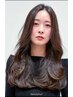 カット+根本縮毛矯正+毛先デジタルパーマ+3stepトリートメント ¥24800