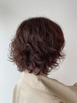 リフ(RIFF)&nbsp;弘前おしゃれ女子ふんわりミディアムレイヤーニュアンスパーマ