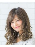 ヘルシーレイヤー　ジグザグバング　ラベンダーイルミナカラー