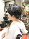 丸みマッシュショート