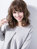 モッズヘア 越谷(mod's hair)&nbsp;暖色系カラー無造作パーマ濡れ髪ウェットヘアv越谷20代30代40代