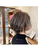 リー ヴィータ 上新庄(Lee Vita)&nbsp;ショートボブ×ハイライト×立体感×透明感