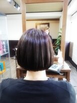 プラス(PLUS)&nbsp;イメチェン　ダークブラウンミニボブ