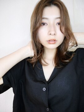 シュシュ(shushu) 大人かわいい長め前髪ロング【有海一生】/髪質改善/シースルー