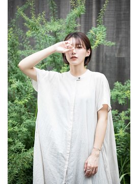 カリン 横浜店(carin) 【carin横浜】ショートボブ/ショコラベージュ/暗めカラー