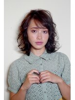 クシュ 所沢東口店(kusyu...) グレイアッシュ×ロングウルフ×ミストバング×結べるボブ所沢