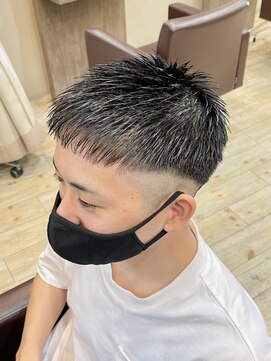 モップアップ(Mop up) クロップスタイル