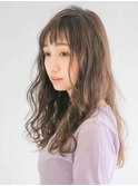 無造作ウェーブスタイル