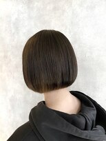 アイディール(:ideal)&nbsp;20代30代40代☆パツっと前下がりミニボブ☆