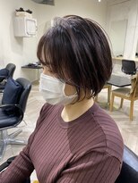 エル(EL by green)&nbsp;《tomi》ショートボブ×ピンクブラウン