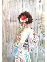 ヘアースペース ムーン(Hair Space MOON) 成人式や卒業式、結婚式パーティー等お祝い事のヘアセット着付け