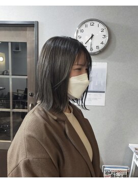 リーフ ヘア 上田美容研究所(Lief hair) ヌーディーグレージュ