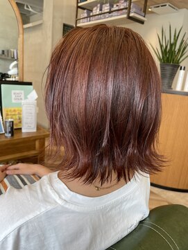 リジー(Risy) カシスカラーにマンダリンmix