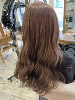 クララ ジャパン クラノウエ(CLALA JAPAN Kuranoue)&nbsp;透け感オレンジブラウン