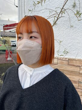 コレットヘア(Colette hair) 【コッパーアレンジ×酸性ストレート】