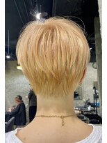 ココ 本八幡(KOKO) □前髪＃イメチェン＃ショート#ミルクティーベージュ