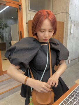 ノイ(noii) オレンジカラー/ウルフスタイル/バーム仕上げ