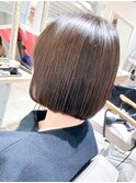 ショートボブ＿ストレートヘア