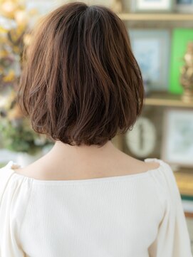 カバーヘア ブリス 志木南口駅前店(COVER HAIR bliss) Aラインボブ外国人風小顔イヤリングカラーTb2志木20代30代40代