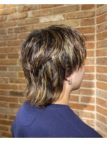 ヒロギンザ 仙台本店(HIRO GINZA)&nbsp;仙台　マッシュウルフ　ハイライト　メンズウルフ