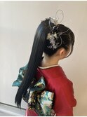 ポニーテールヘア