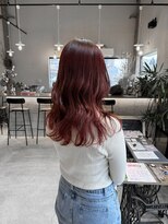 ソーコ(SOKO)&nbsp;ブリーチなしWカラーチェリーブラウン！