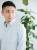 綾瀬/髪質改善/アッシュブラック!ツーブロック刈り上げショートi