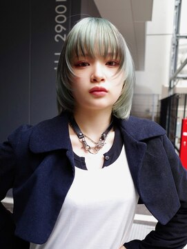 ダブ アオヤマ(DaB AOYAMA) 「モリ」フェイスレイヤー/ペールグリーン