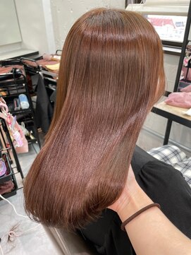 ベレーザ 渋谷(BELEZA) 7664髪質改善トリートメントブリーチなしカラー韓国ワンホンヘア