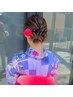 花火大会で映える☆浴衣似合わせ簡単ヘアアレンジ ￥4980