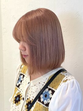 カラースタンド(COLOR STAND) ミルクティーベージュダブルカラーインナーカラーブリーチ白髪