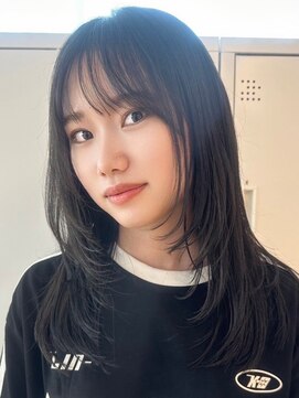 アイトーキョーエス 渋谷(AI TOKYO S) シアーカラー/シルキーベージュ/ブラントカット/セミディ