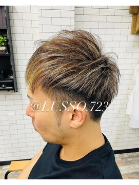 ルッソ 白浜店(LUSSO) ツーブロックマッシュショート