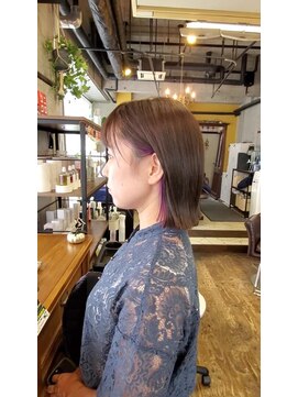 ラ リュエル(La Ruelle) 髪質改善カラー【インナーカラー】