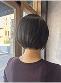 手で乾かすだけの簡単まるみショートボブ【RIE】