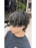【メンズ限定☆】カット＋ホワイトメッシュ