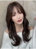 20代30代40代大人かわいいセミロングヘア