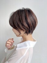 トルネード(TORNADO) 甘すぎない大人可愛いショートボブ前髪ありひし形丸顔K20250221